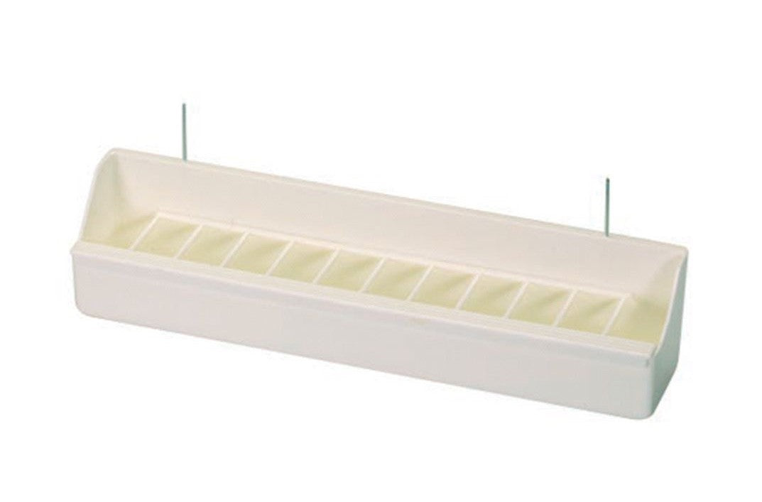 Comedero Reggio de 11 pulgadas de largo con rejilla y ganchos (2GR Art 052)