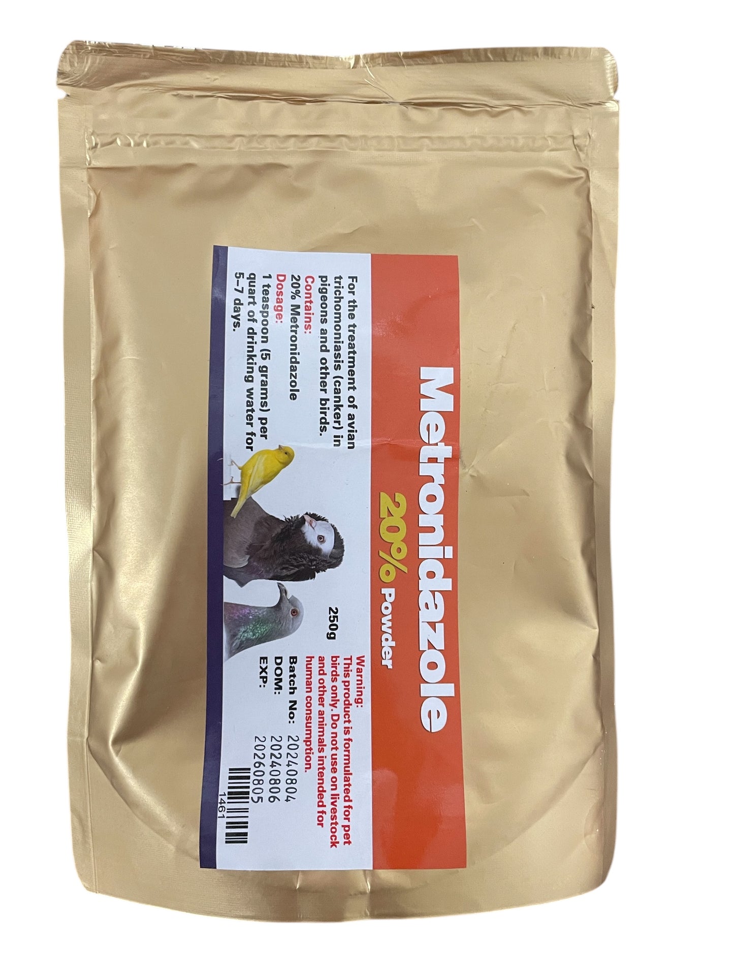 Powder Metronidazole 20%