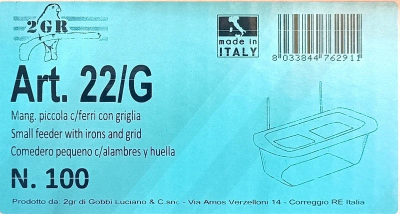 2GR Small Feeder With Irons And Grid Art. 22/G