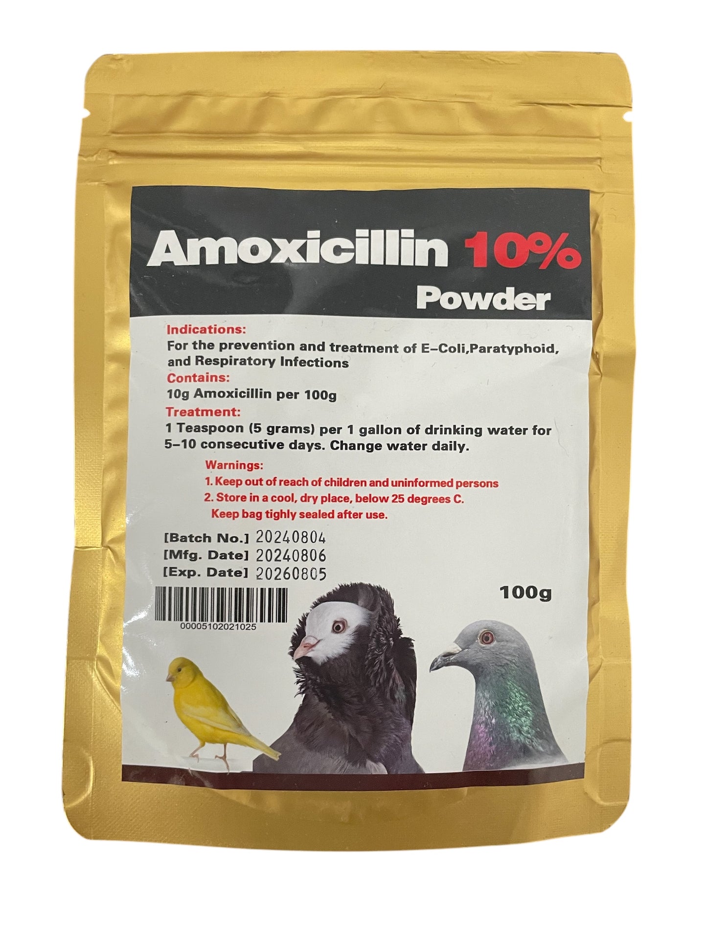 Powder Amoxicillin 10%