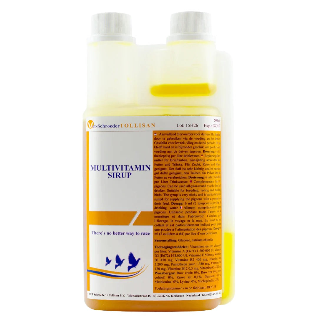 Vet-Schroeder Tollisan Multivitamin Syrup 500 ml