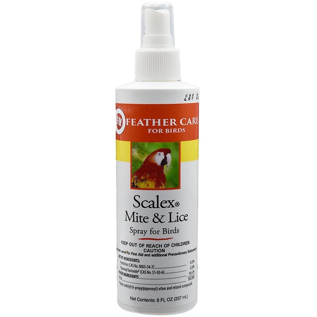 Scalex Spray para Ácaros y Piojos para Pájaros