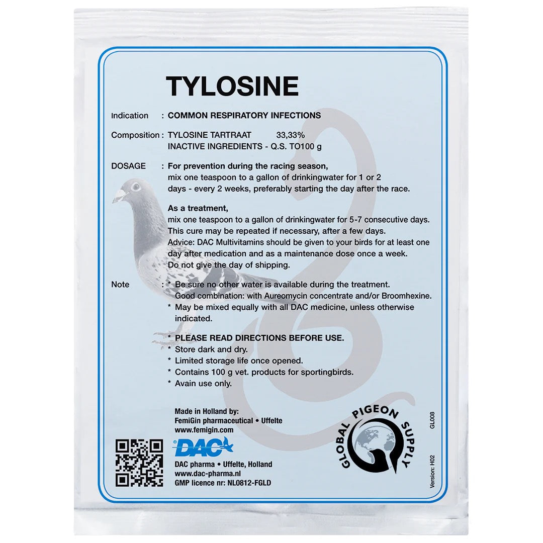 Global Dac Tylosine 33% 100 g