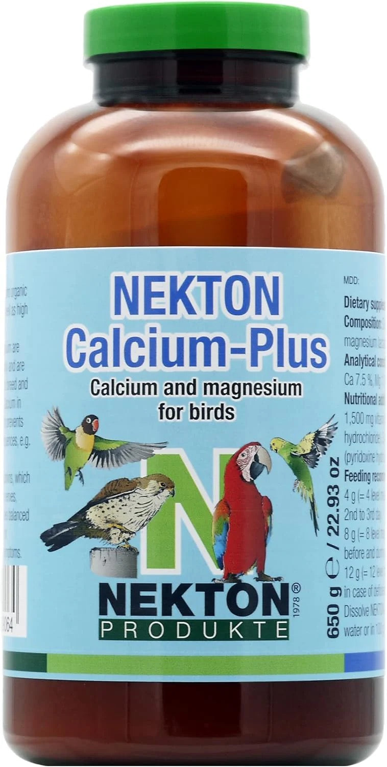 Nekton Calcium-Plus (Calcio, Magnesio y Vitaminas B). Para Pájaros