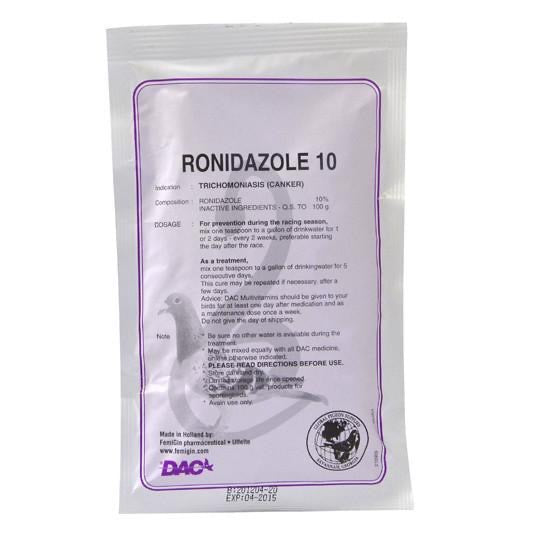 DAC RONIDAZOLE 10% 100 Gr