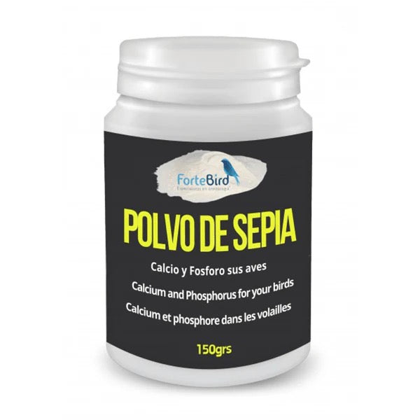 ForteBird Hueso de Jibia en polvo (Cuttlebone Powder) 300 g