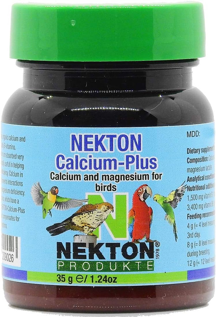 Nekton Calcium-Plus (Calcio, Magnesio y Vitaminas B). Para Pájaros