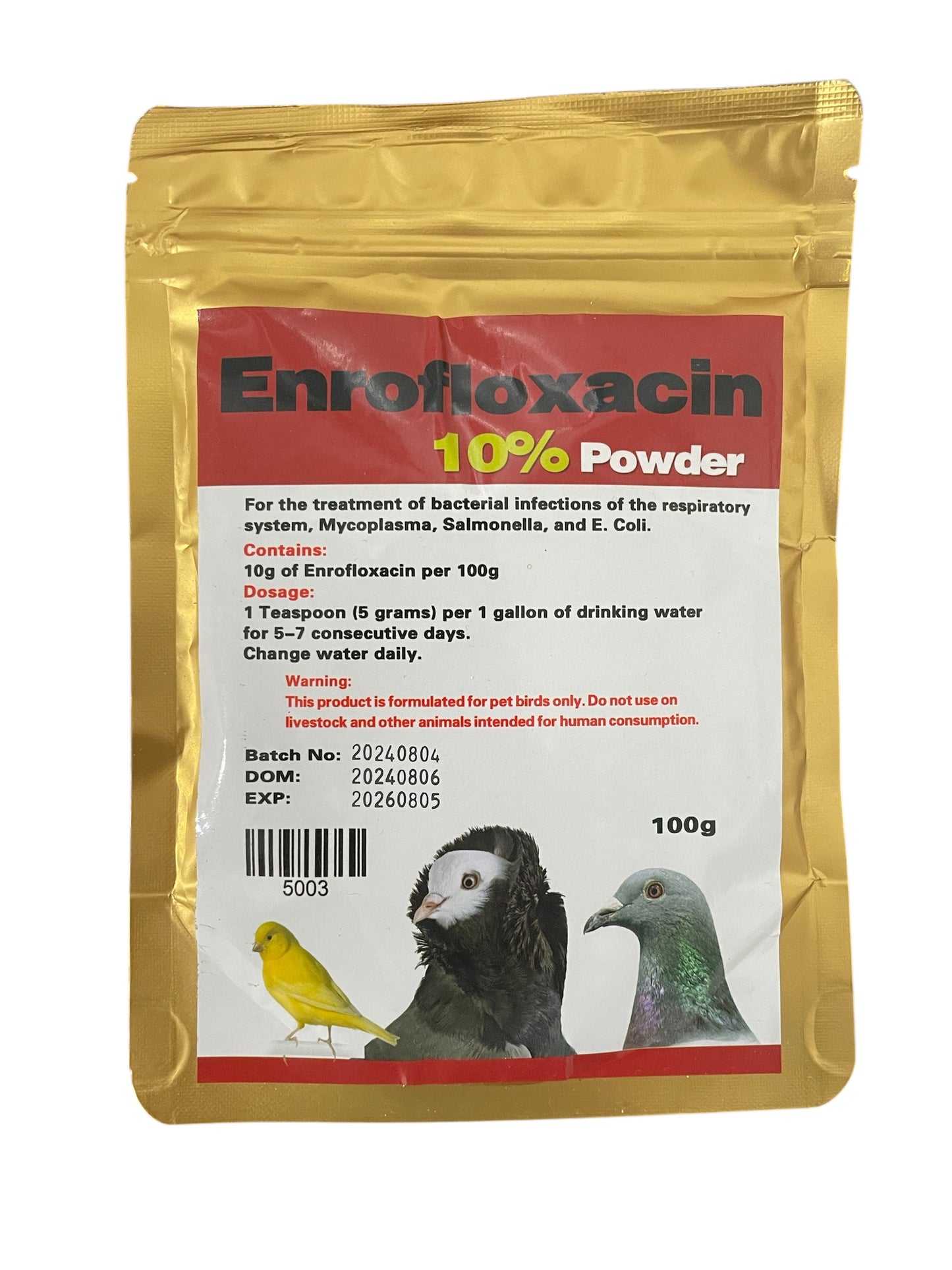 Powder Enrofloxacin 10%