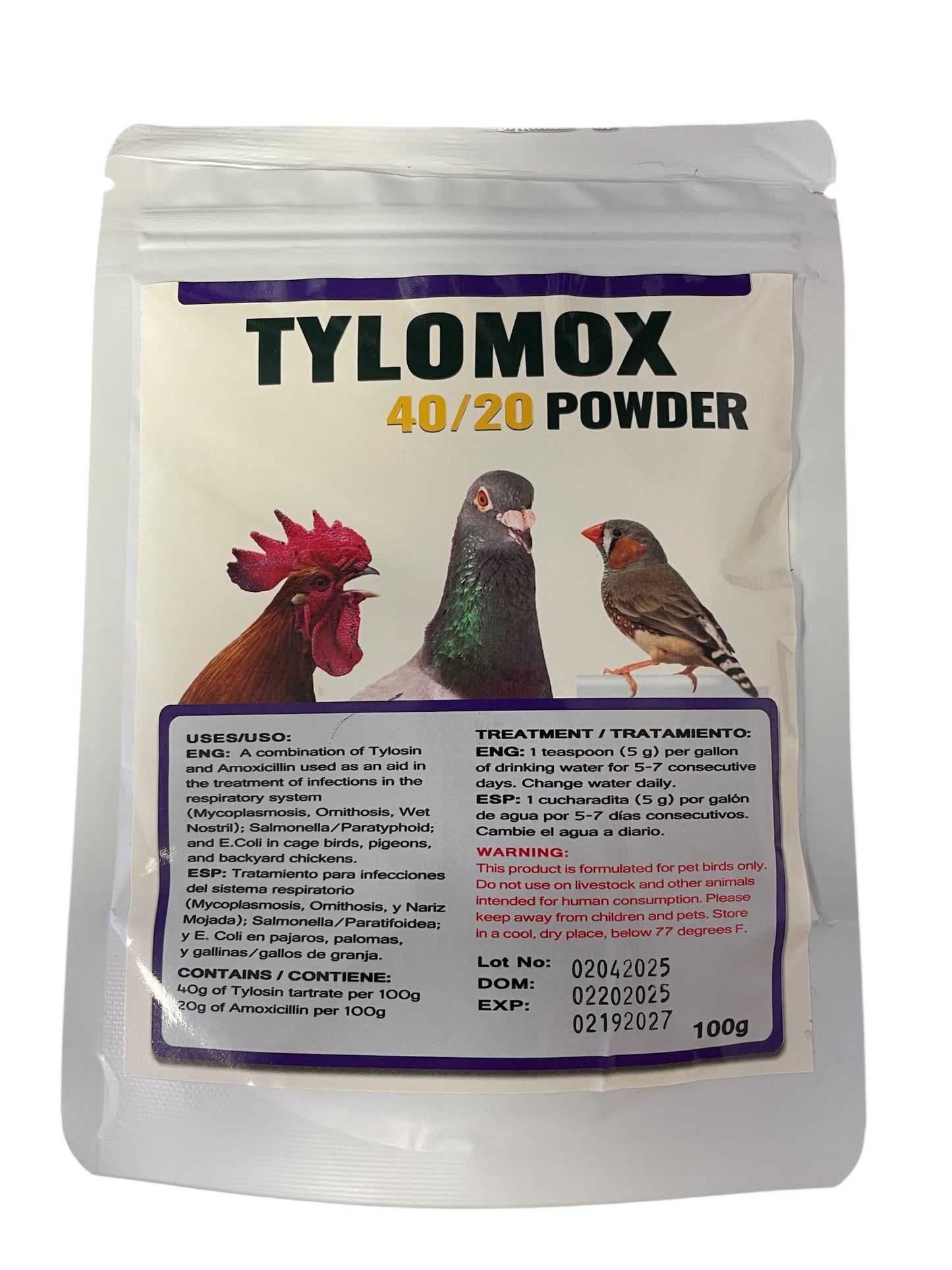 Tylomox 40/20 Powder