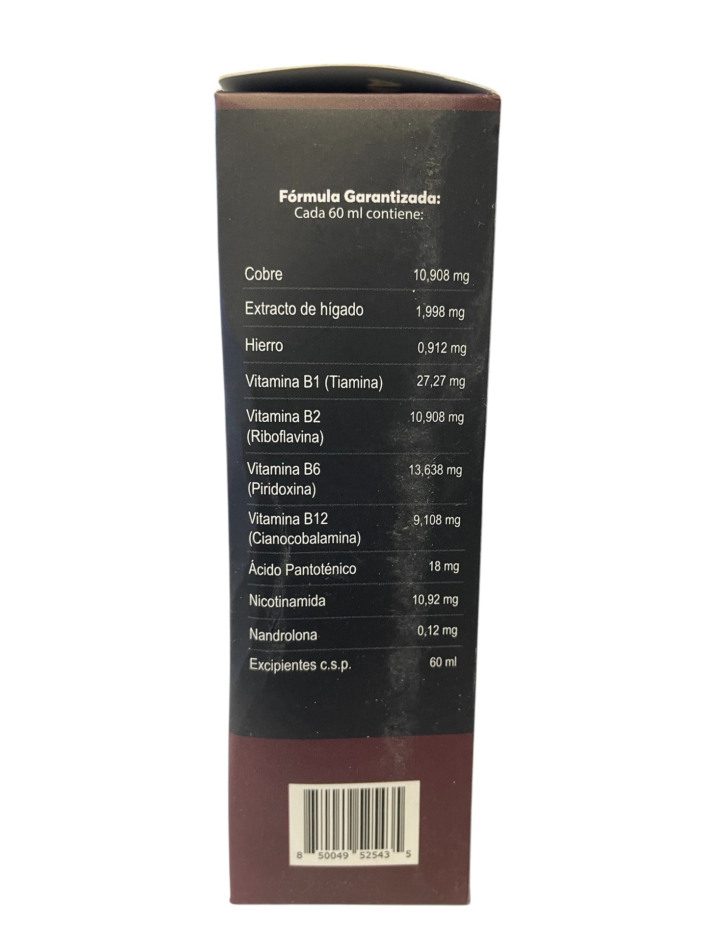 NANDROXINA FORTE.  MULTIVITAMÍNICO COM NANDROLONA 60 ml