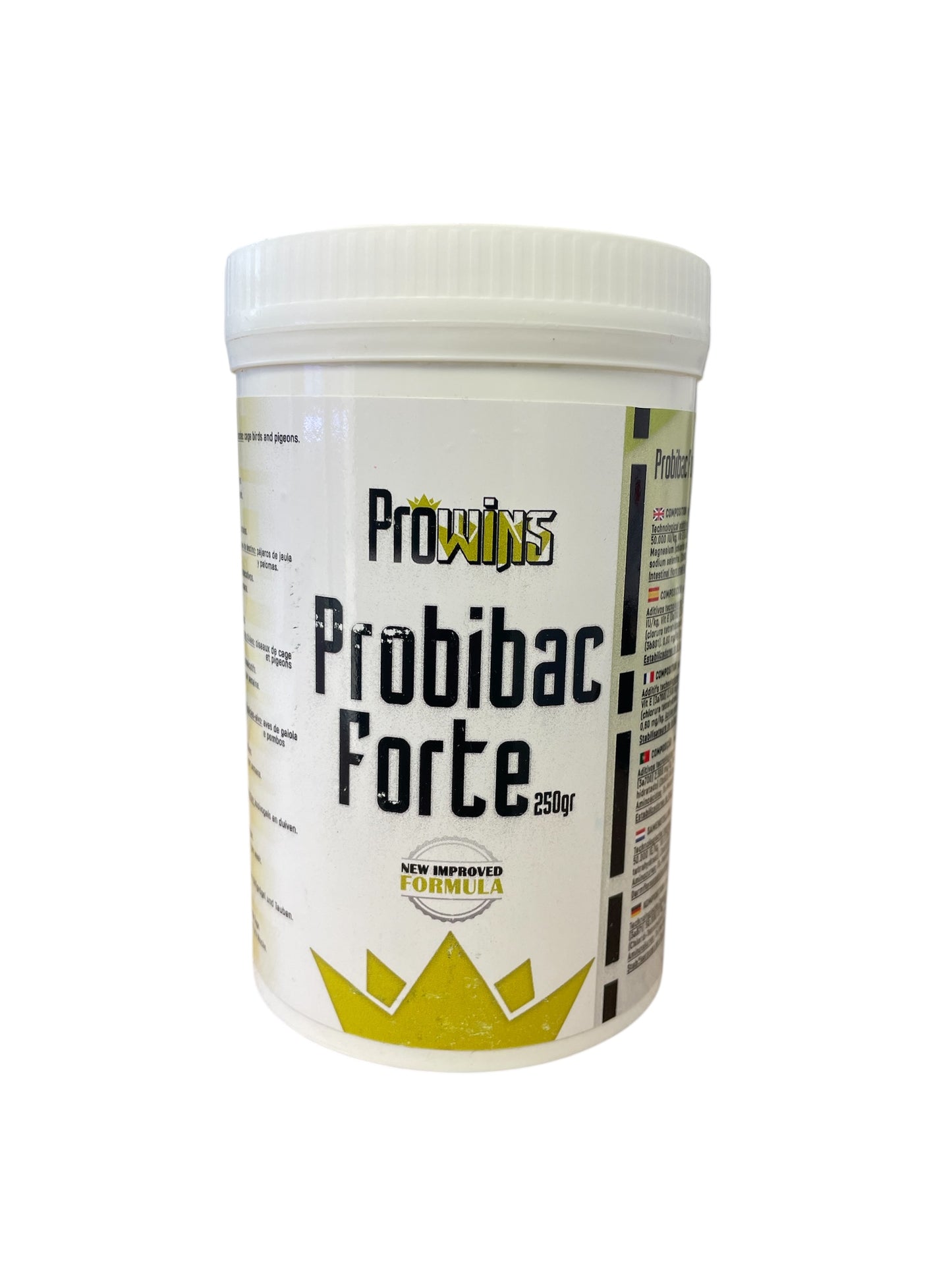Nuevo Prowins Probibac Forte, (mucho más que un probiótico & prebiótico). Para Palomas
