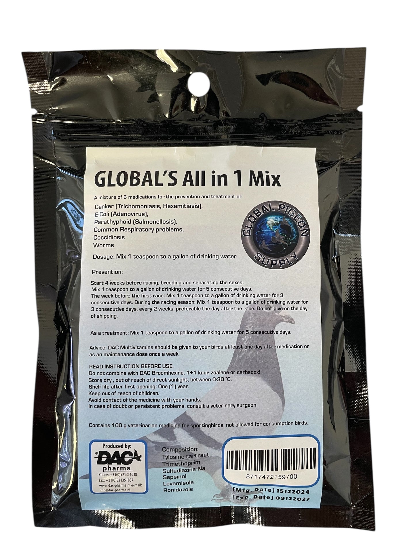 Global Dac Global's All in 1 Mix 100 g