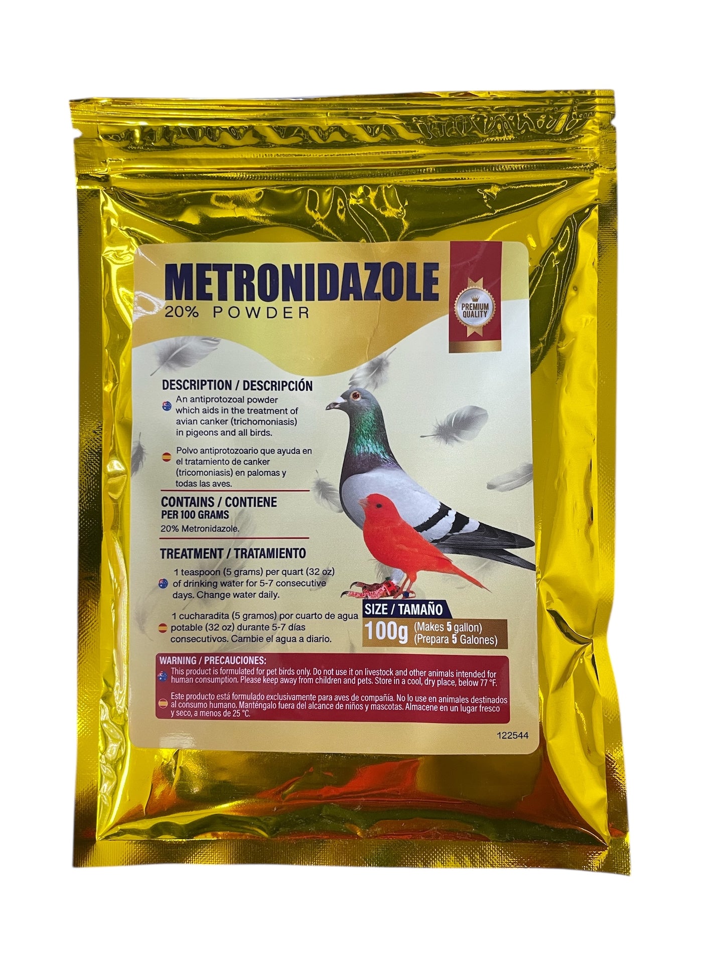 Powder Metronidazole 20%
