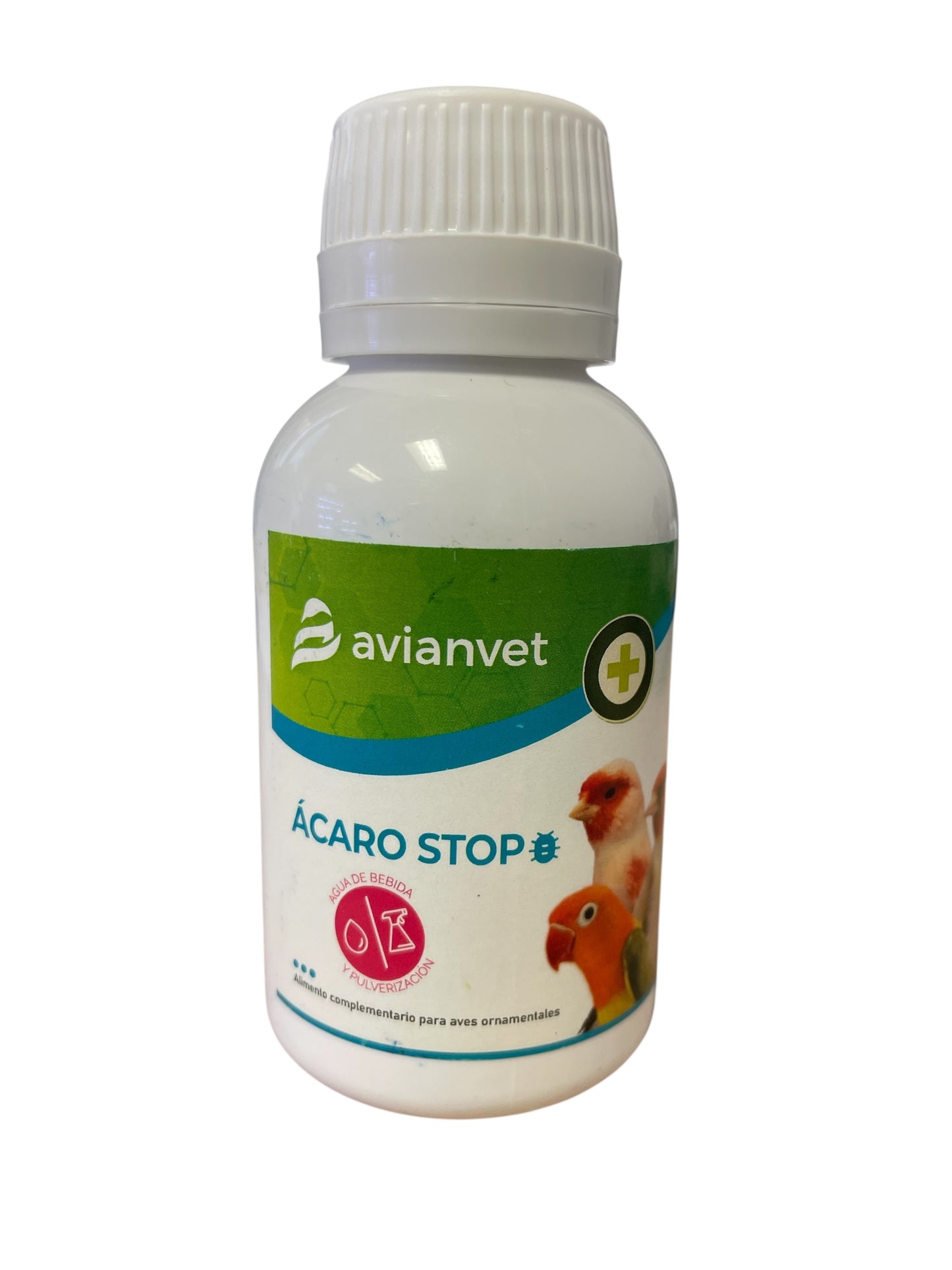 Avianvet Ácaro Stop 100ml (Contra ácaros rojos y ácaros de las vías respiratorias)