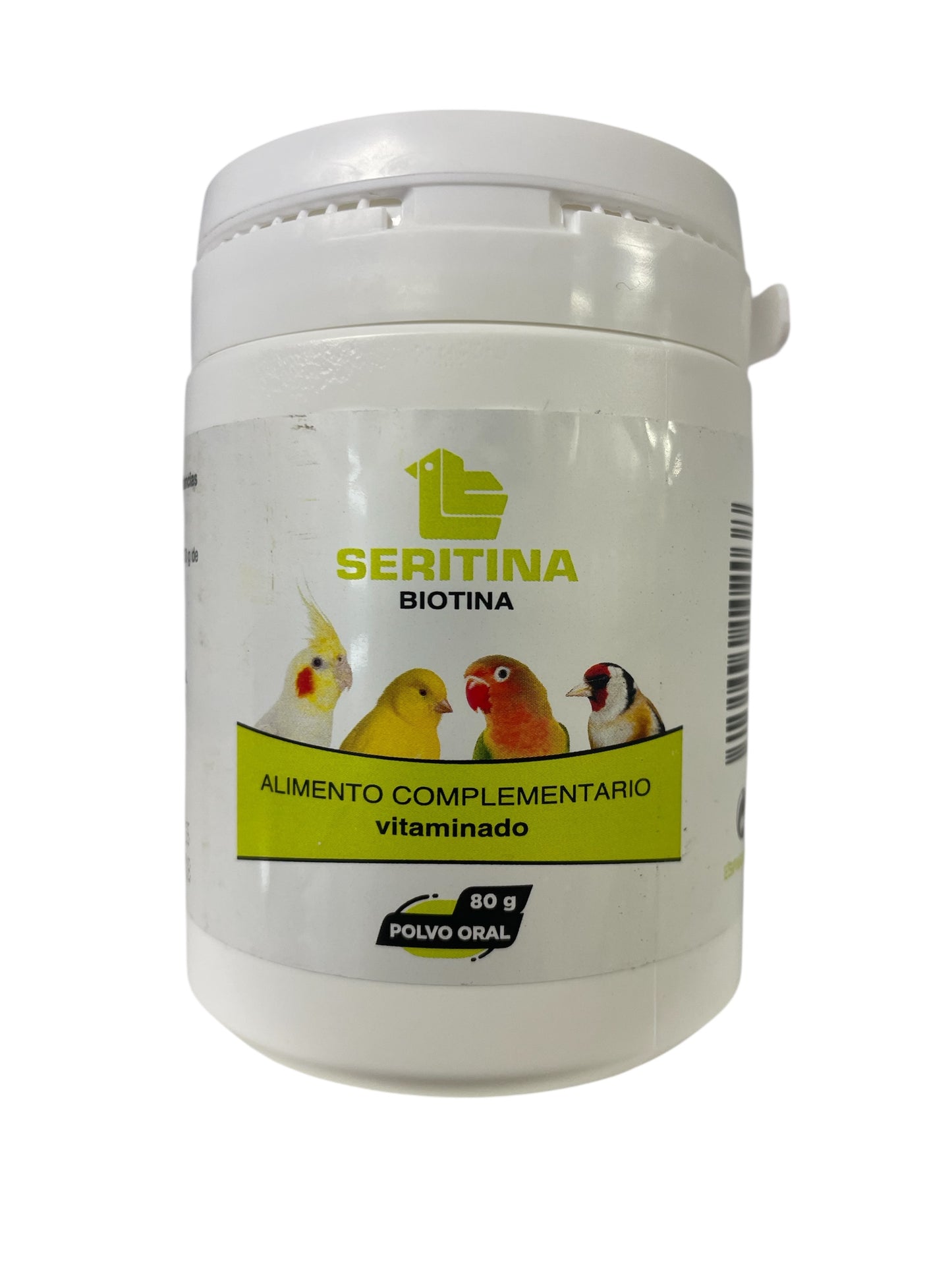 Latac Seritina 80gr, (para el buen desarrollor y crecimiento del plumaje)