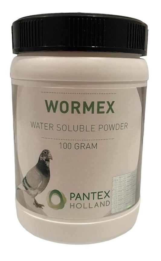 Pantex Wormex 100gr (antiparasitario interno). Para palomas