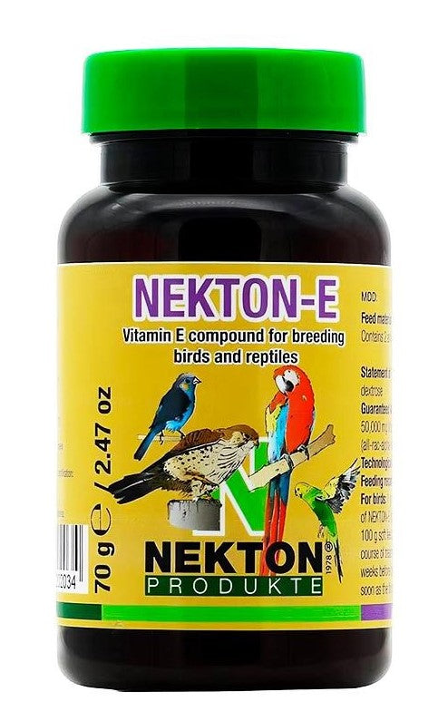 Nekton E 70gr, (vitamina E concentrada). Para pájaros