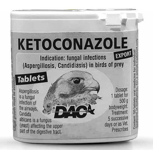 Dac Ketoconazole pastillas (tratamiento de infecciones por hongos)