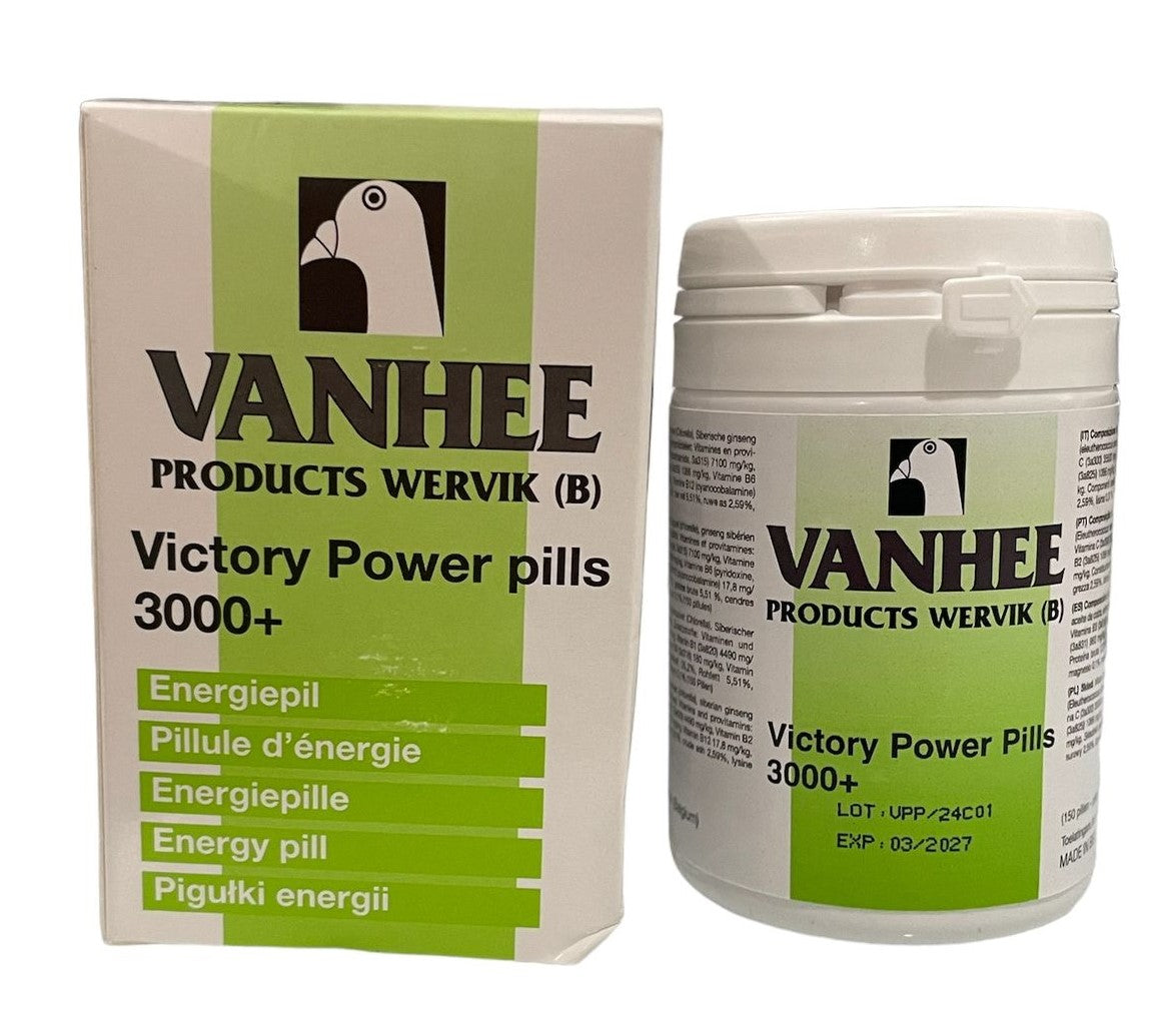 Vanhee Victory Power Pills 150 comprimidos (energético + recuperador)