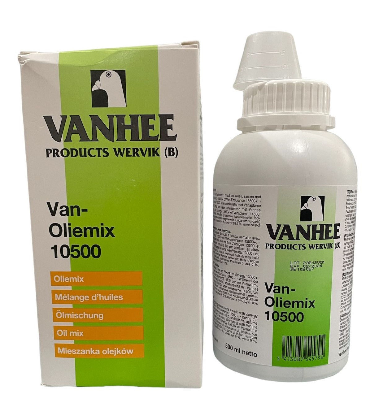 Vanhee Van-OilMix 10500, 500 ml (mezcla de 9 aceites esenciales ricas en energía)