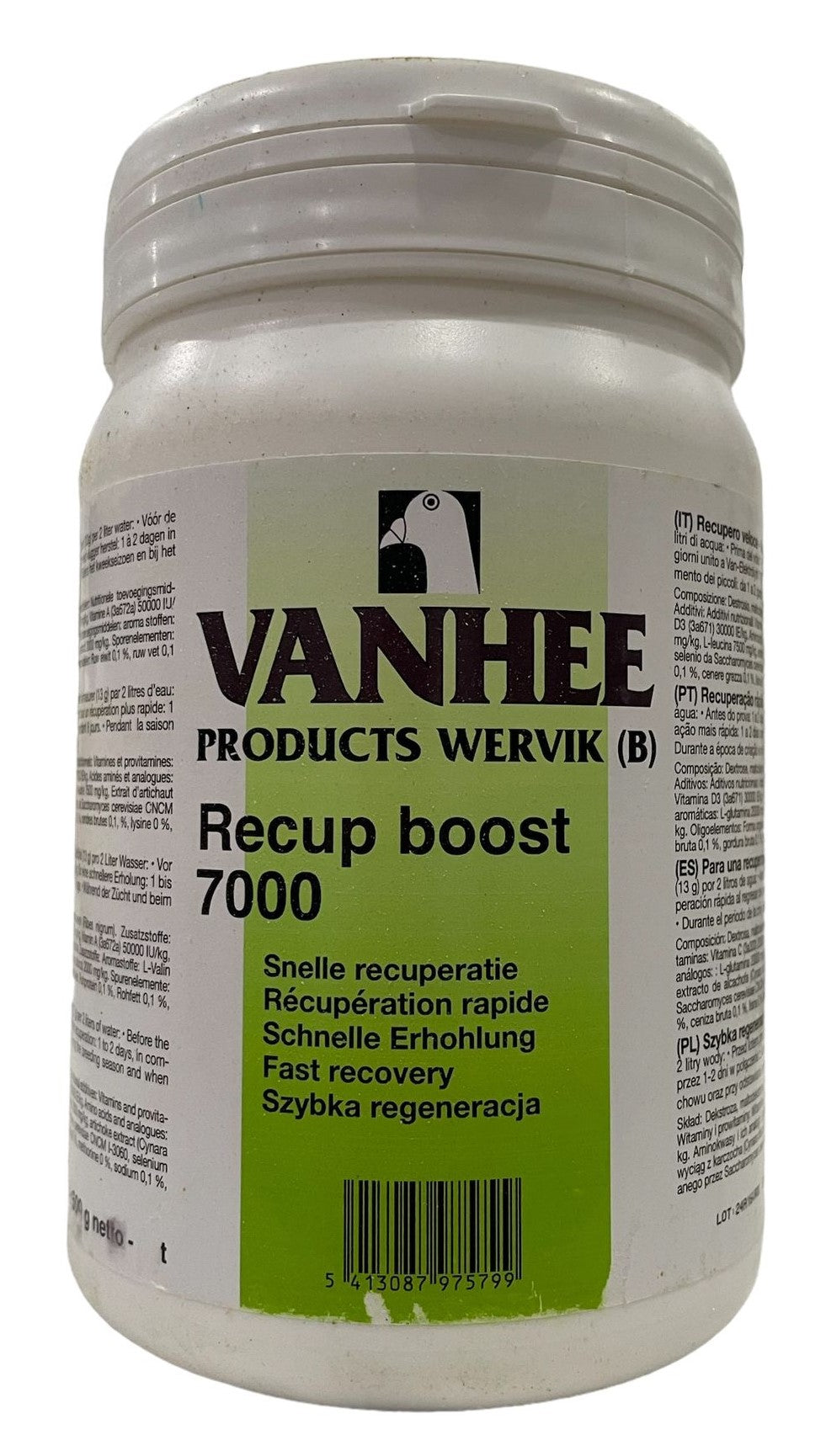 Vanhee Recup Boost 7000, (para una recuperación total tras los vuelos)