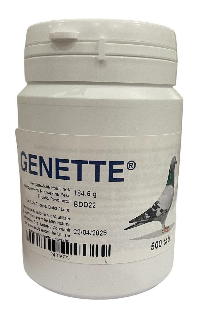 Genette Forti B 27 (vitaminas + aminoácidos + minerales) Para Palomas