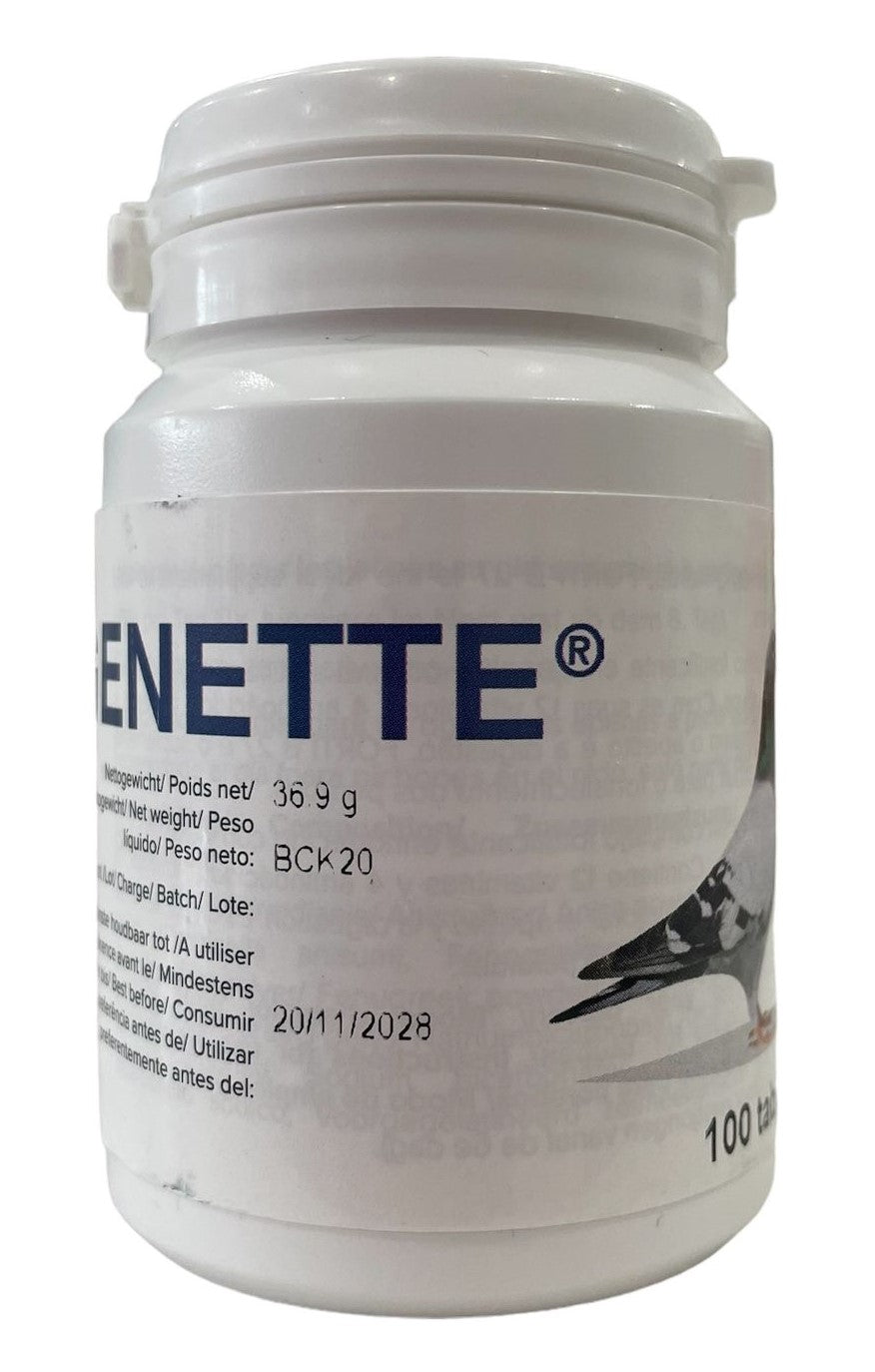 Genette Forti B 27 (vitaminas + aminoácidos + minerales) Para Palomas