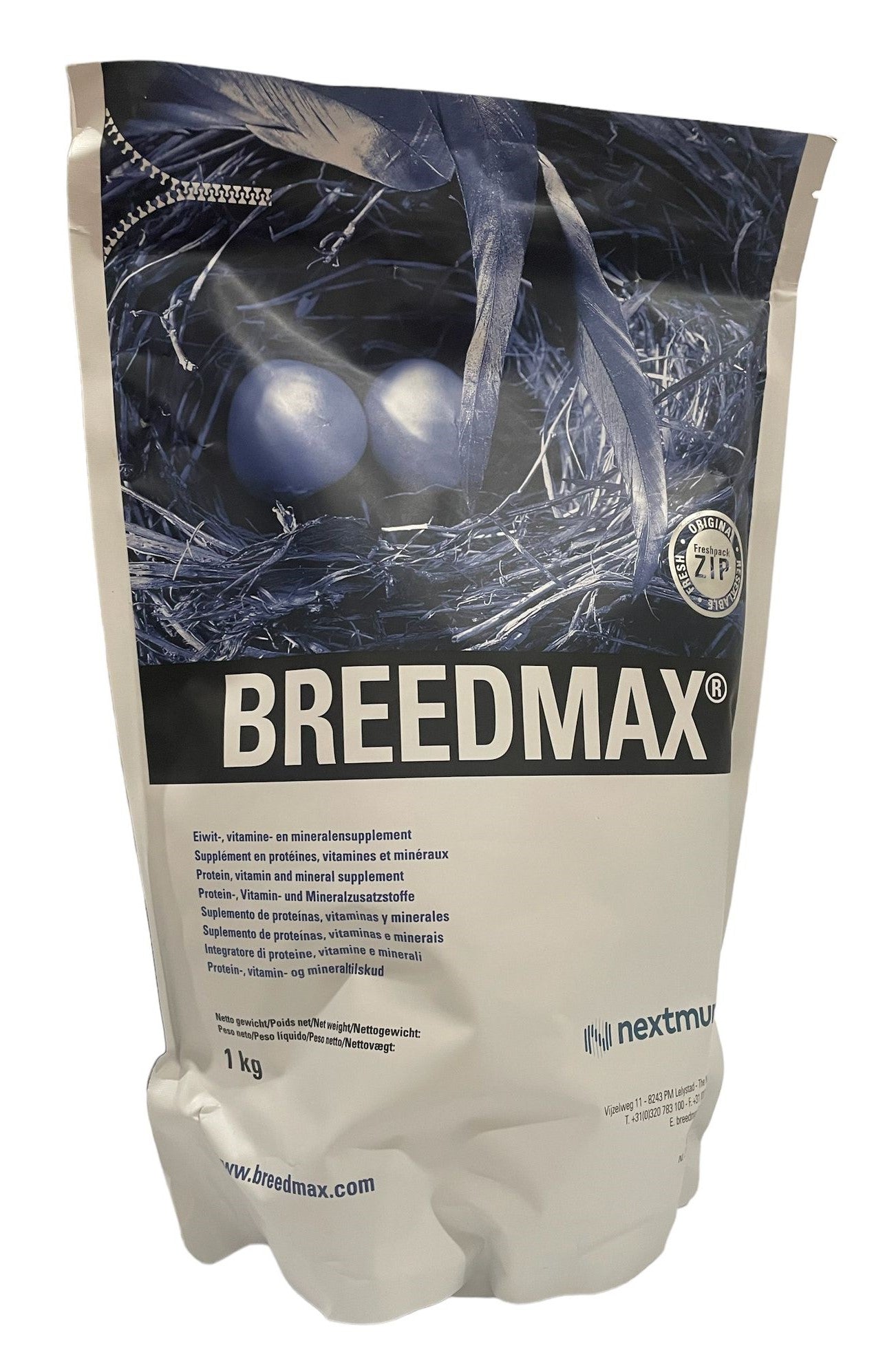 NUEVO Breedmax 1 kg, (espectacular producto para palomas y pájaros)