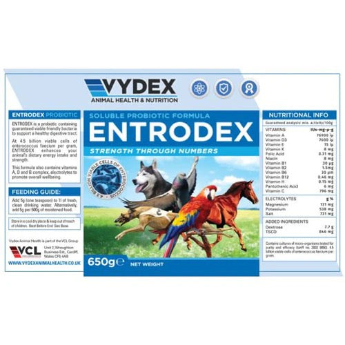 Entrodex - Probiótico soluble para un intestino sano 650 gr