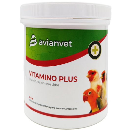 Avianvet Vitamino Plus 250gr, (vitaminas y aminoácidos para pájaros)