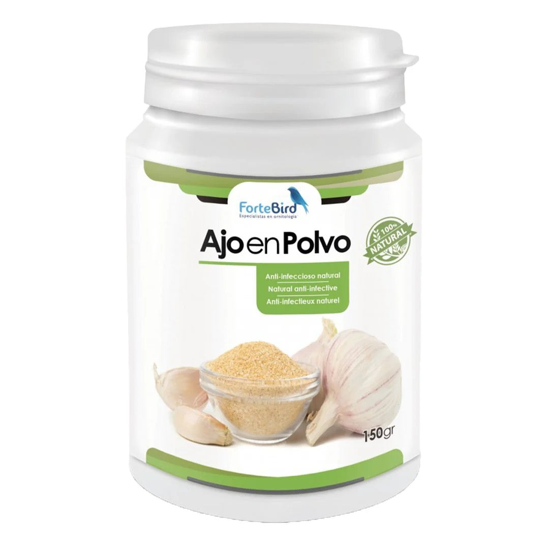 ForteBird Ajo en Polvo 100% (Garlic Powder) 100 gr