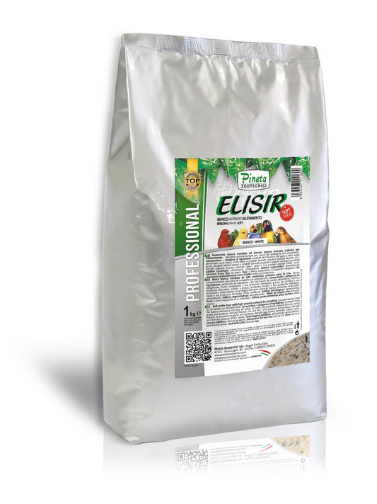 Elisir Bianco Morbido Allevamento (Pineta Zootecnici) High Protein White Soft Bird Food for Breeders