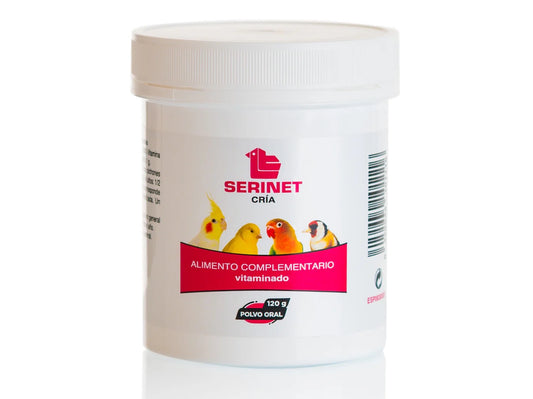 Latac Serinet Cría 120gr (Vitaminas para la cría). Para pájaros.
