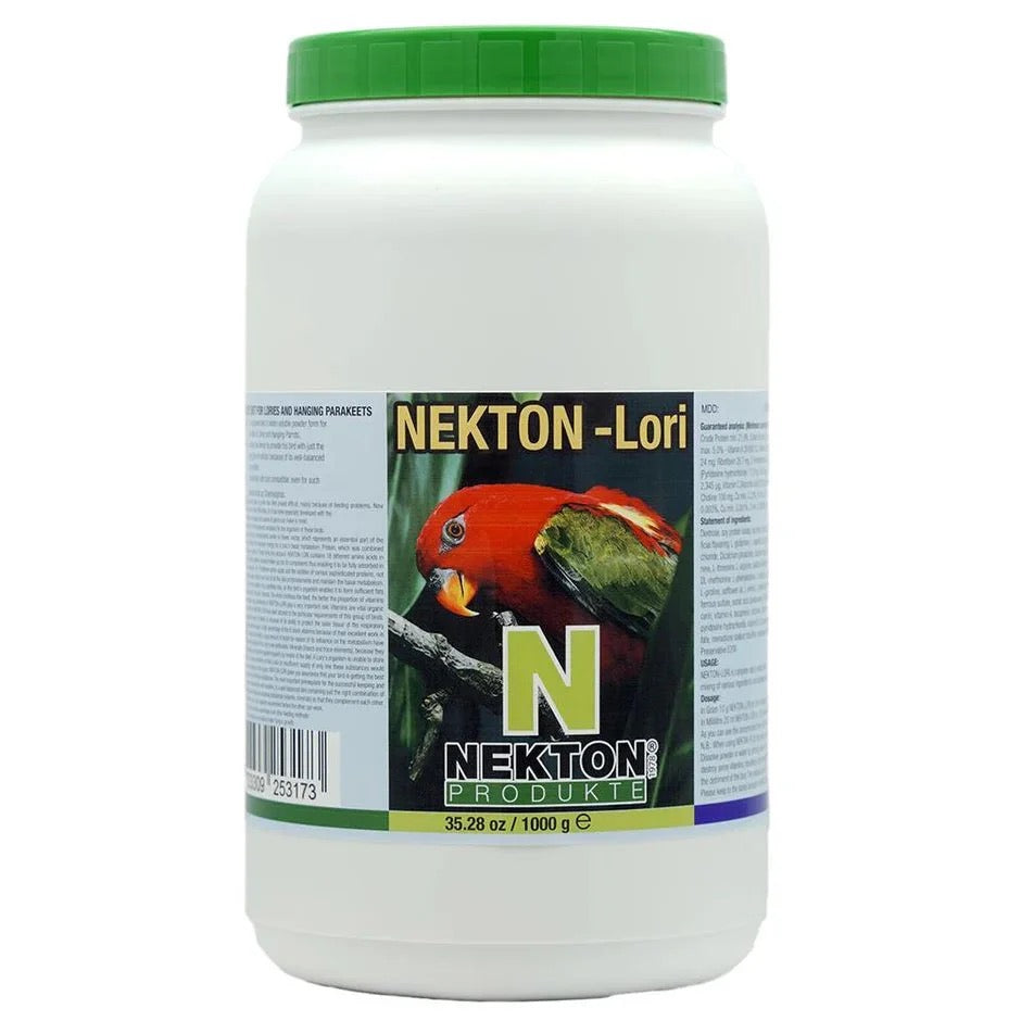 Nekton Lori, (alimento completo y equilibrado para loros)