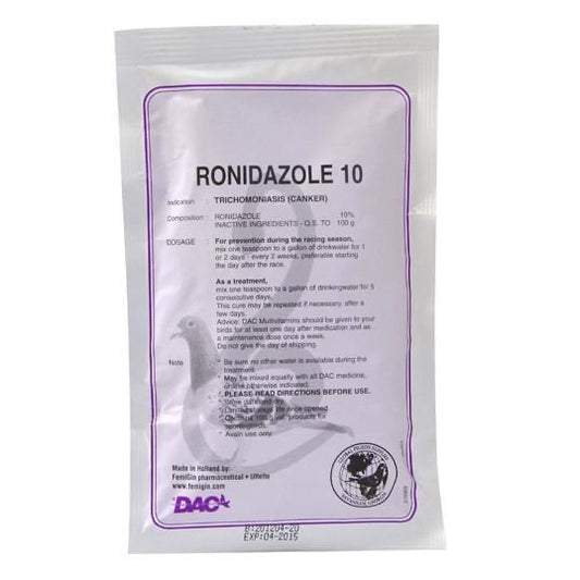 DAC RONIDAZOLE 10% 100 Gr