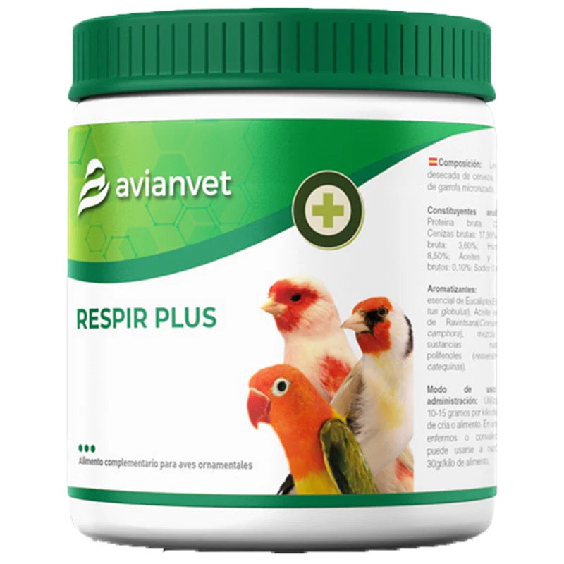 Avianvet Respir Plus 125gr, (prevención de problemas respiratorios)