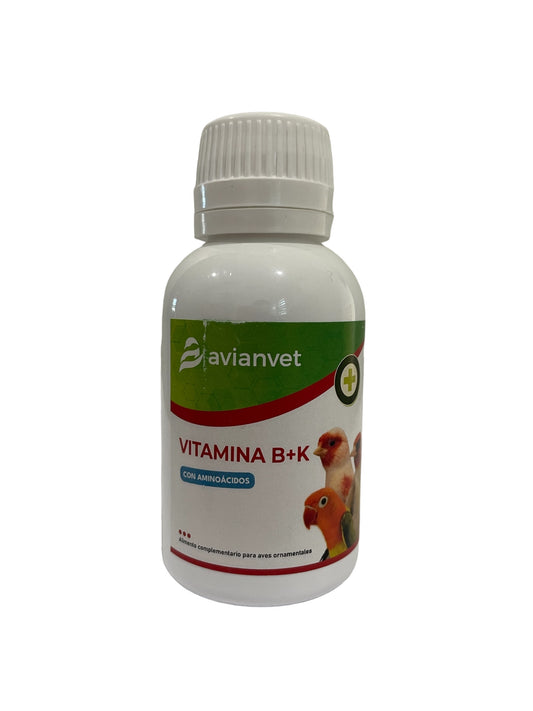 Avianvet Vitamina BK 100ml, (concentrado de vitamina B+K líquida)