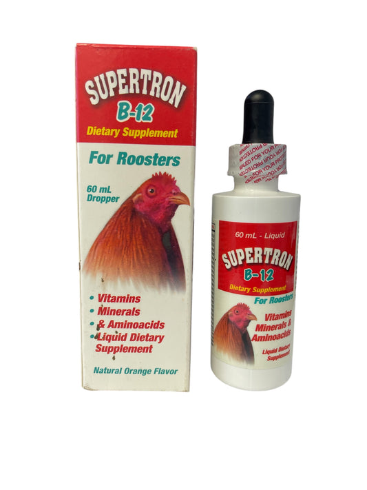 Supertron B12  Vitamínico Mineral con Aminoácidos Antianémico Reconstituyente en Líquido