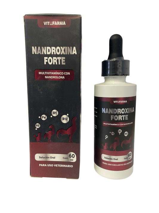 NANDROXINA FORTE.  MULTIVITAMÍNICO COM NANDROLONA 60 ml