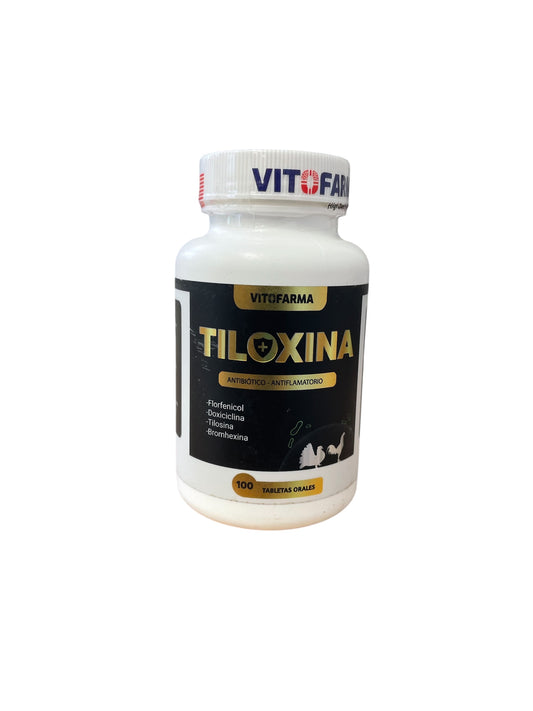 ANTIBIOTIC ANTI-INFLAMMATORY – TILOXINA (100 Tabletas)