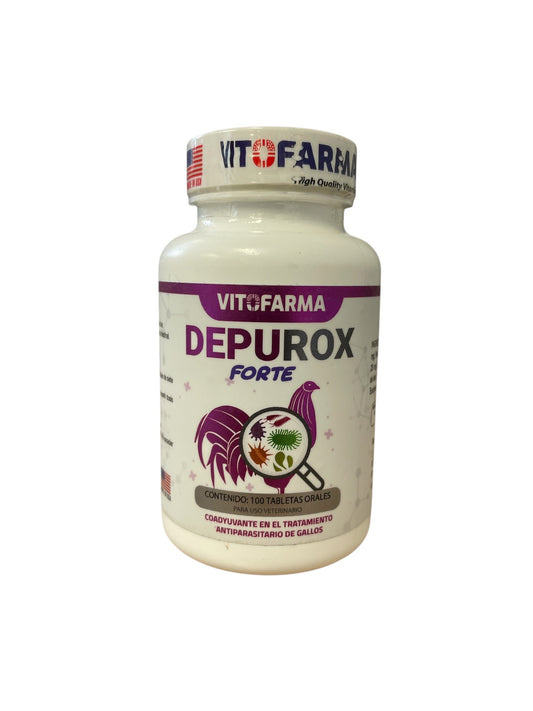 DEPUROX FORTE Dewormer for Roosters 100 tab