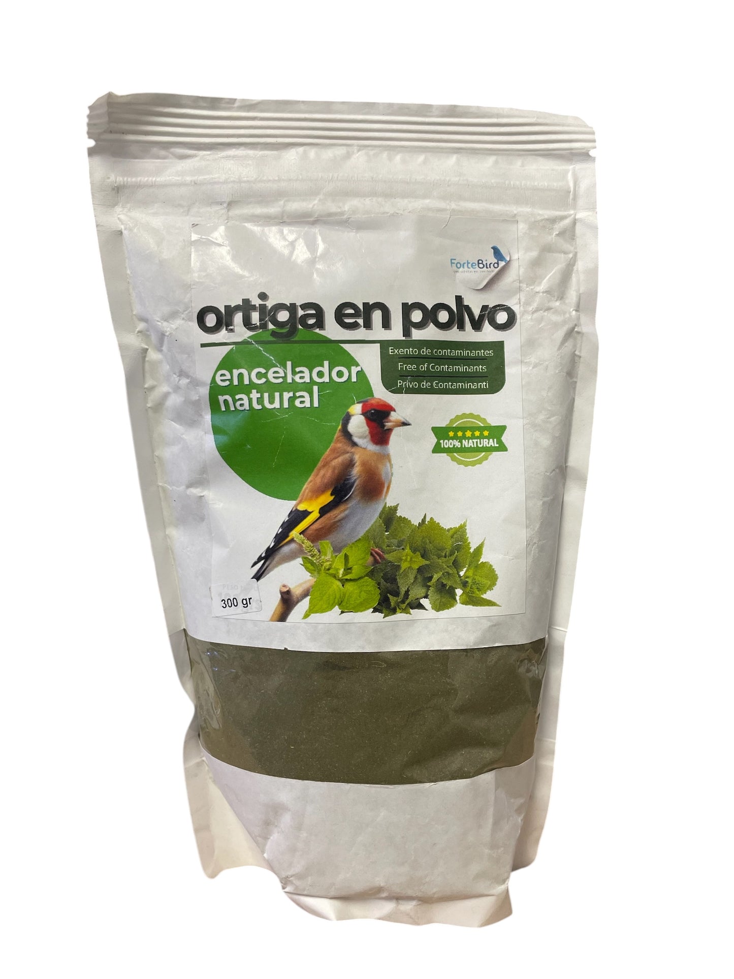 ForteBird Ortiga en Polvo (Nettle Powder) 300 g
