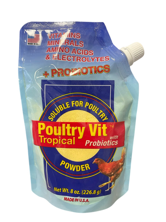 Poultry Vit Tropical with probiotics (8 oz)