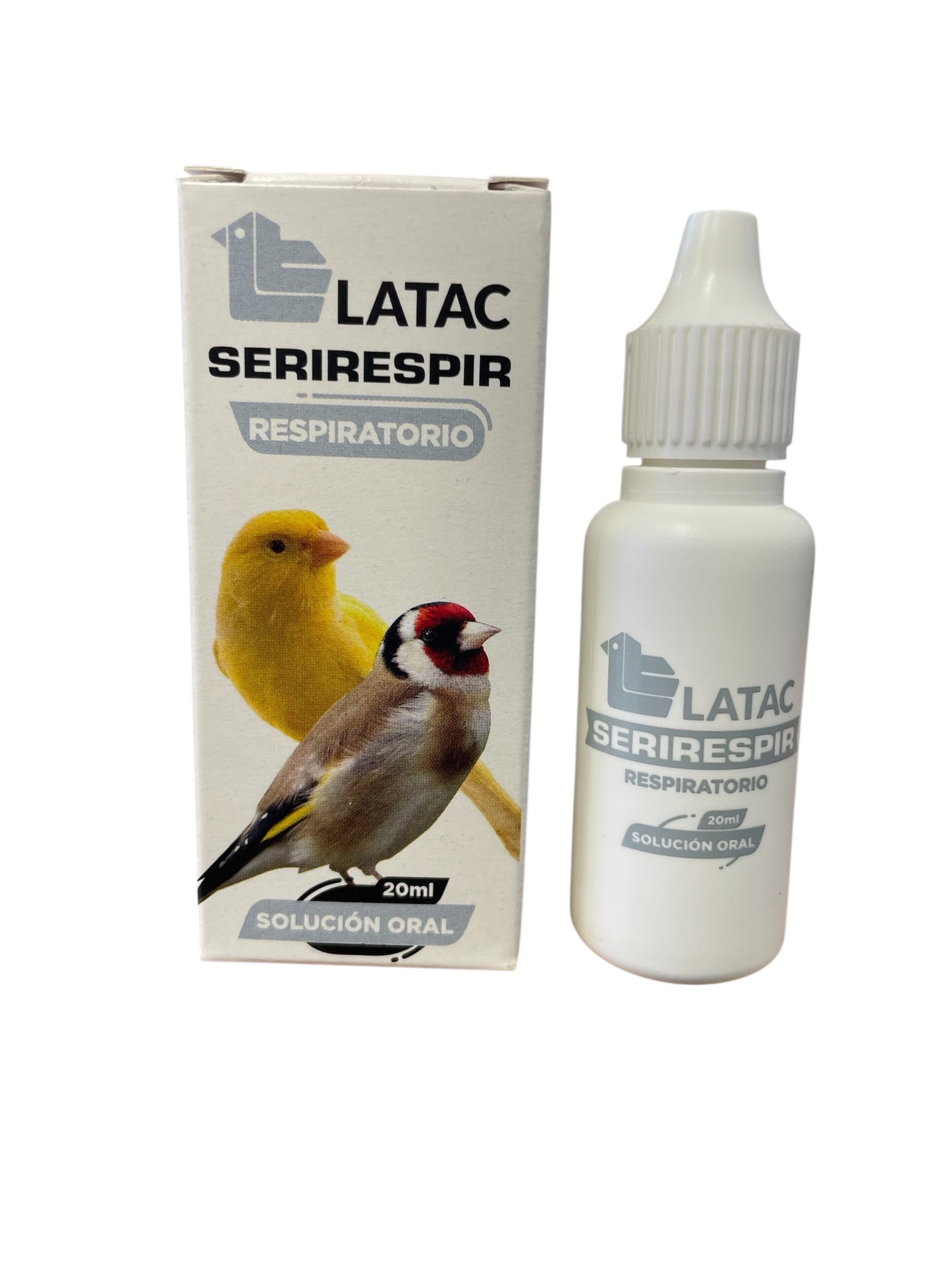 Latac Serirespir  (Tratamiento preventivo de las infecciones respiratorias). Para pájaros