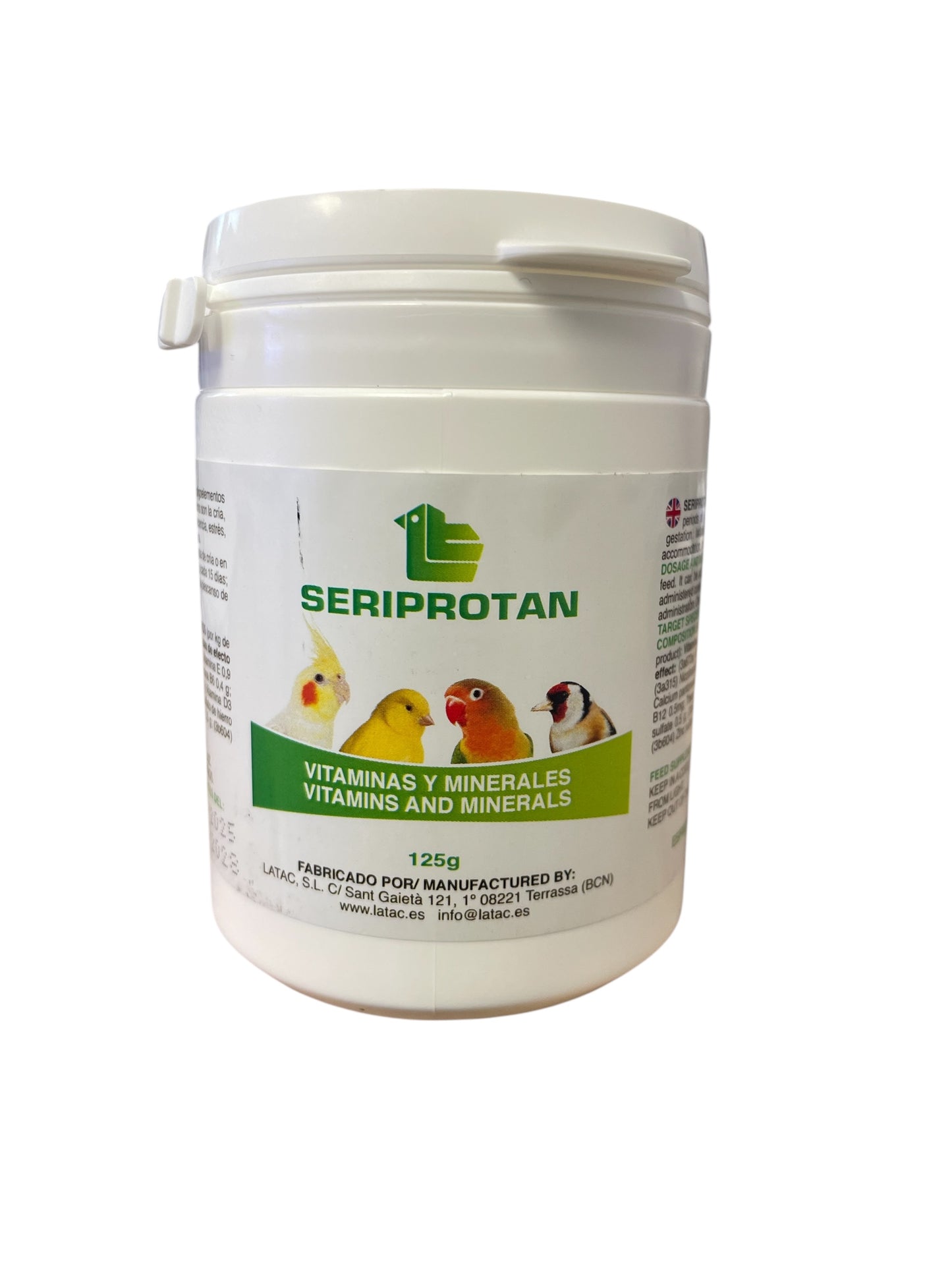 Latac Seriprotan. (Vitaminas y Minerales)
