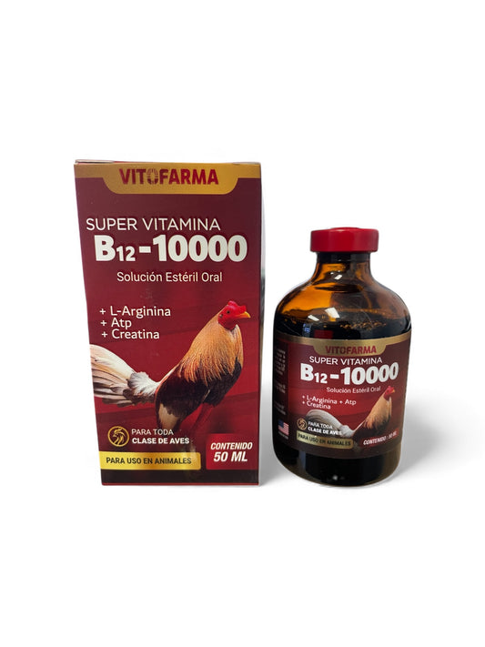 Super vitamin B12 10000 50 ml  – sterile solution