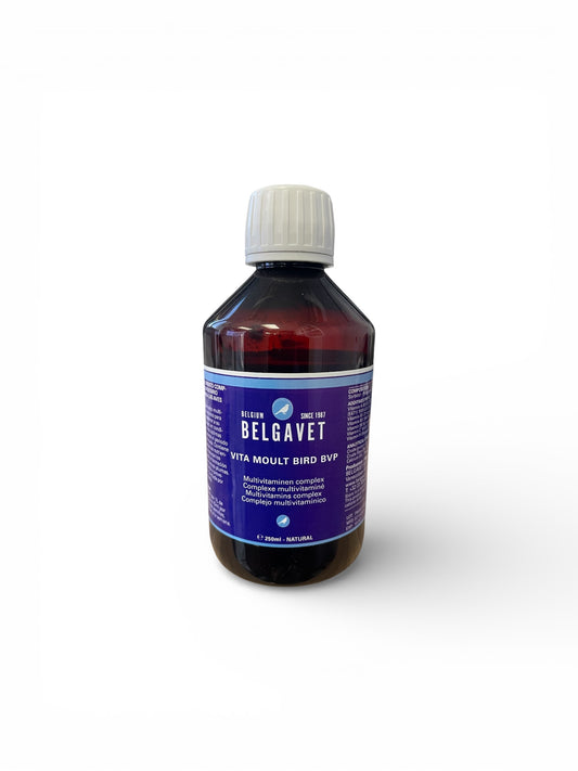 BelgaVet Vita Moult Bird 250ml (Tónico especial para la muda) Para Pájaros